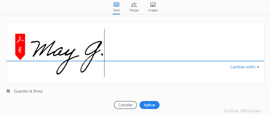 firma adobe