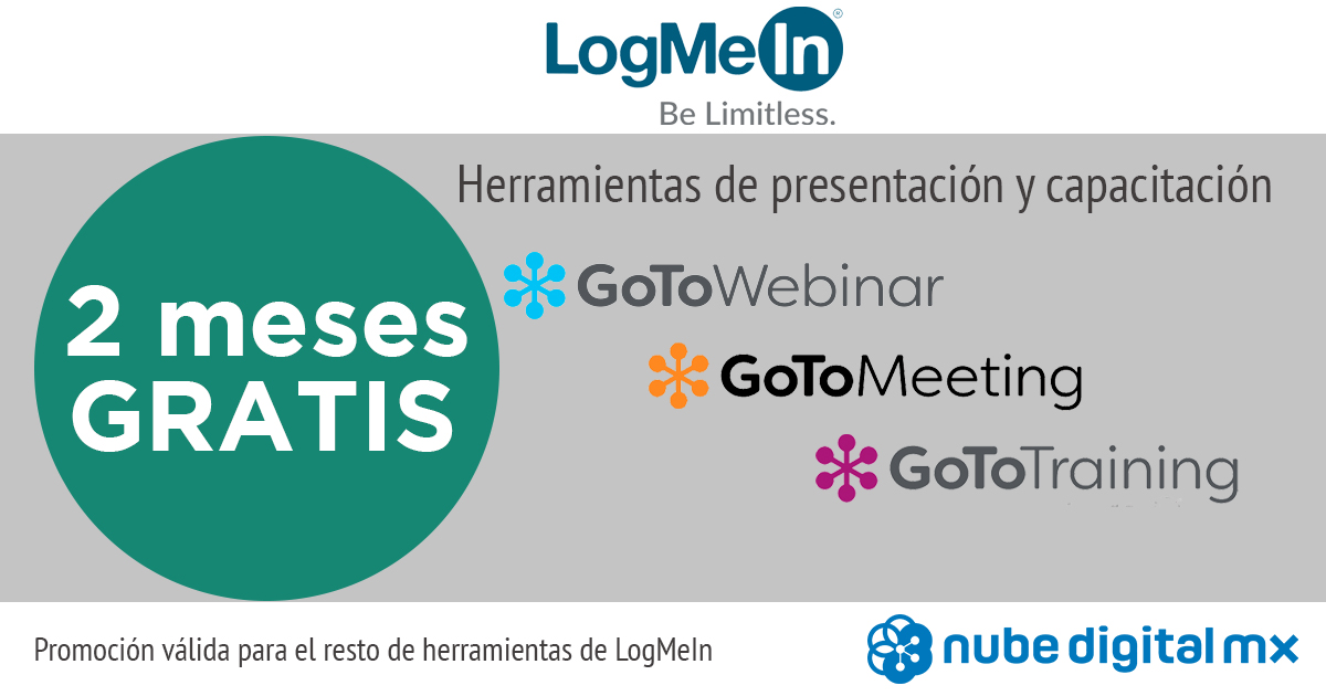 Prueba las herramientas de LogMeIn 2 meses gratis