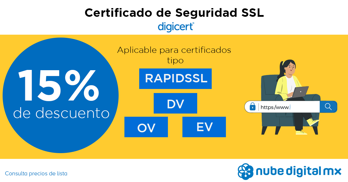Cuida a tus clientes con un certificado de seguridad SSL con descuento